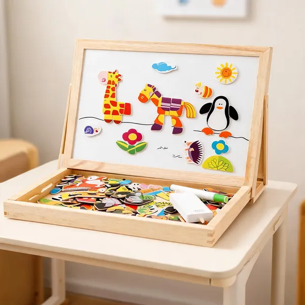 Magnetic_Animal_Drawing_Board_With_Puzzle_Pieces