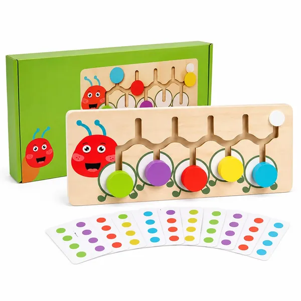 Caterpillar_Colour_Matching_Maze_Board