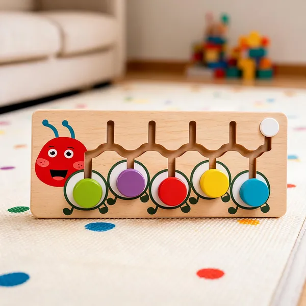 Caterpillar_Colour_Matching_Maze_Board