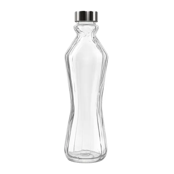 Manraj_Transparent_Glass_Water_Bottle_750Ml_Set_Of_4