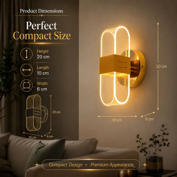 Manraj_Modern_Led_Wall_Light_With_3_Color_Modes_(Warm_White,_Neutral_White_&_Cool_White)_|_Decorative_Indoor_Wall_Lamp_For_Bedroom,_Living_Room,_Hallway,_Office_&_Home_Décor