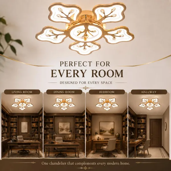 Manraj_6_Head_Modern_Floral_Gold_Chandelier_For_Living_Room_|_Led_Hanging_Light_3_Color_Modes_For_Dining_Room,_Bedroom_&_Home_Décor,_Hotel,_Living,_Office
