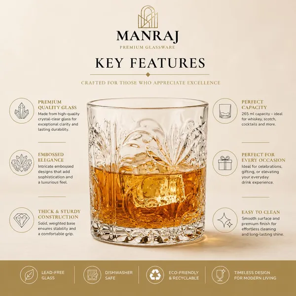 Manraj_Premium_Quality_Water/Juice_Glass_Set_Of_6_265Ml,_Flower_-_Drinking_Juice_Glasses_For_Cold_Drink,_Mojito,_Cocktail,_Everyday_Use