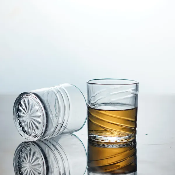 Manraj_Glass_Cups_Vintage_Glassware_Set_Of_6,_Origami_Style_Transparent_Cocktail_Glasses_Set,_Bar_Beverages_Ice_Coffee_Cup_Juice_Ripple_Drinkware,_225Ml_(Mj1012)