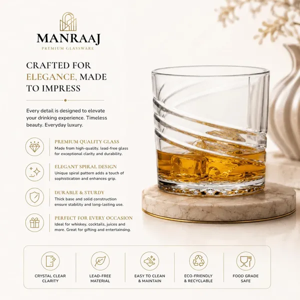 Manraj_Premium_Quality_Water/Juice_Glass_Set_Of_6_265Ml,_Crystal_Aura_-_Drinking_Juice_Glasses_For_Cold_Drink,_Mojito,_Everyday_Use