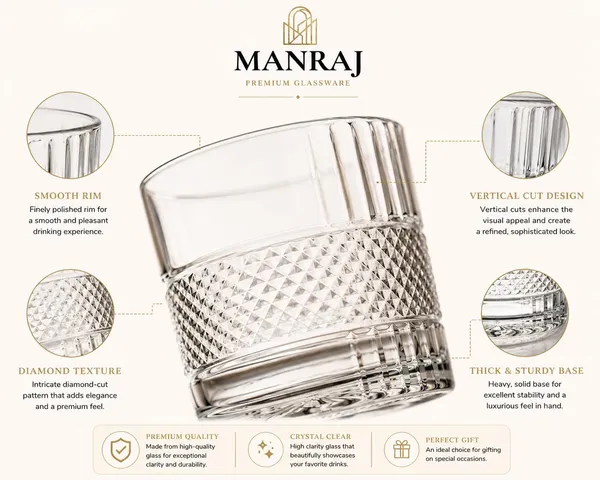 Manraj_Premium_Quality_Water/Juice_Glass_Set_Of_6_265Ml,_Diamond_-_Drinking_Juice_Glasses_For_Cold_Drink,_Mojito,_Cocktail,_Everyday_Use