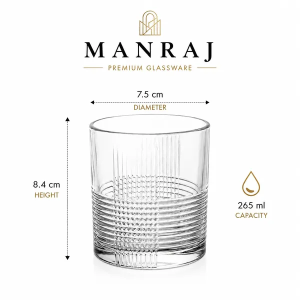 Manraj_Premium_Quality_Water/Juice_Glass_Set_Of_6_265Ml,_Lumi_-_Drinking_Juice_Glasses_For_Cold_Drink,_Mojito,_Cocktail,_Everyday_Use