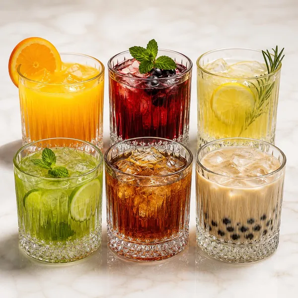 Manraj_Glass_Cups_Vintage_Glassware_Set_Of_6,_Origami_Style_Transparent_Cocktail_Glasses_Set,_Bar_Beverages_Ice_Coffee_Cup_Juice_Ripple_Drinkware,_225Ml_(Mj1018)