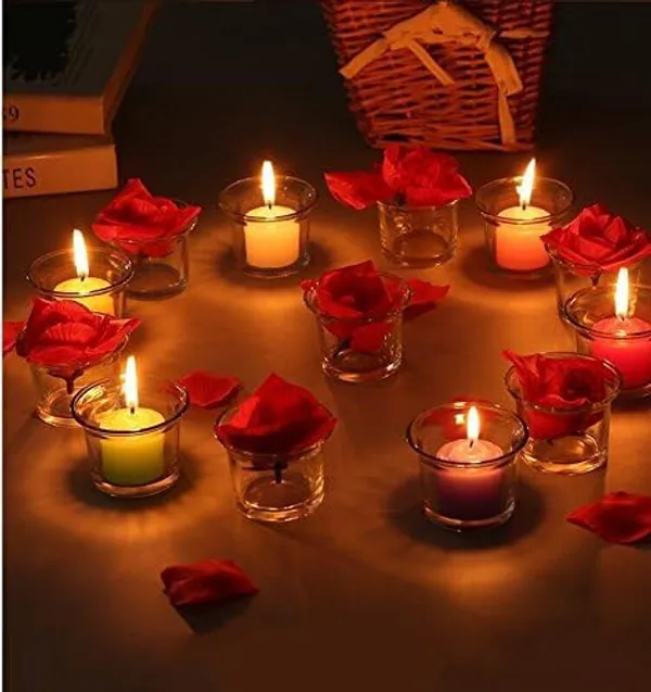 Manraj_Christmas_Candles_Holders_Tealight_Candle_Holder_Set_Of_12,Glass_Votive_Candle_Holders,Clear_Tea_Light_Holders_Bulk_For_Wedding_Holiday_Birthday_Party_Dinner_&_Home_Decor_(12,_Clear)