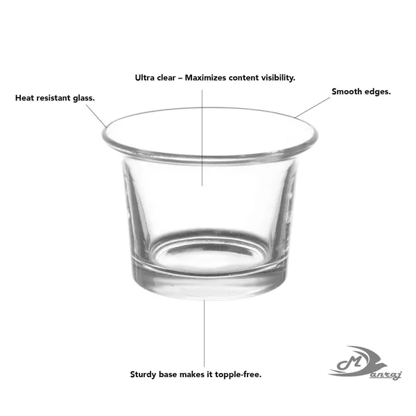 Tealight_Candle_Holder_Set_Of_6,Glass_Votive_Candle_Holders,Clear_Tea_Light_Holders_Bulk_For_Wedding_Holiday_Birthday_Party_Dinner_&_Home_Decor_(6,_Red)