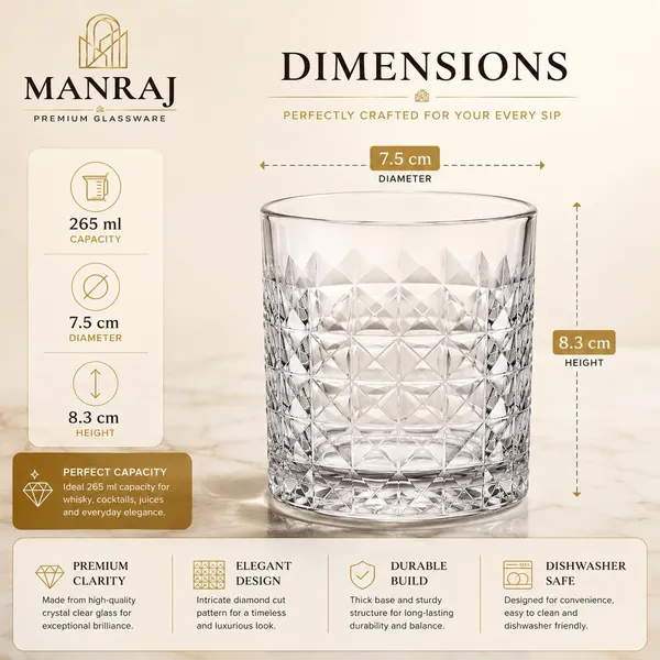 Manraj_Premium_Quality_Water/Juice_Glass_Set_Of_6_265Ml,_Opaline_-_Drinking_Juice_Glasses_For_Cold_Drink,_Mojito,_Cocktail,_Everyday_Use
