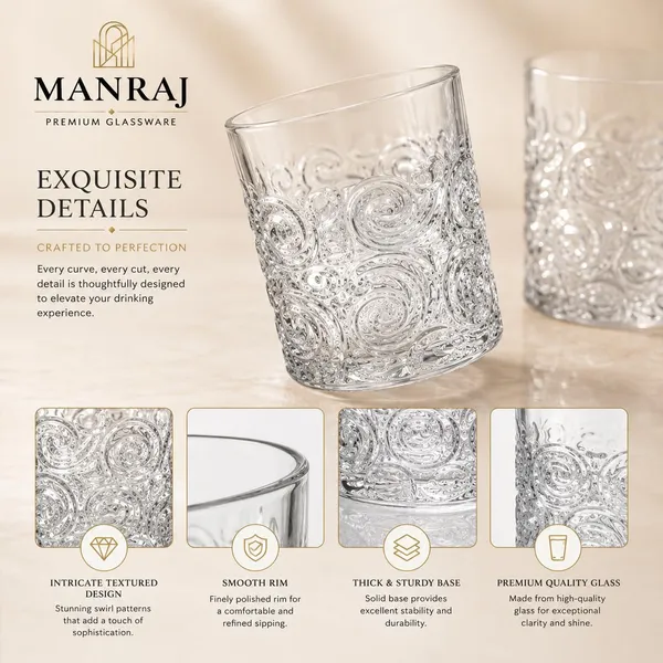 Manraj_Premium_Quality_Water/Juice_Glass_Set_Of_6_265Ml,_Eterna_-_Drinking_Juice_Glasses_For_Cold_Drink,_Mojito,_Cocktail,_Everyday_Use