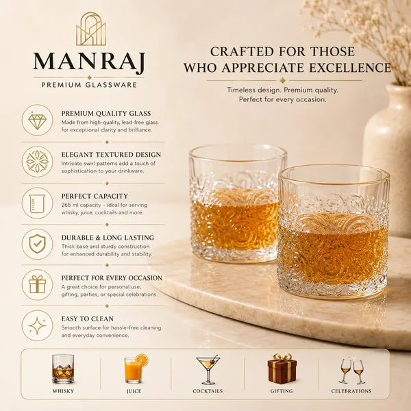 Manraj_Premium_Quality_Water/Juice_Glass_Set_Of_6_265Ml,_Eterna_-_Drinking_Juice_Glasses_For_Cold_Drink,_Mojito,_Cocktail,_Everyday_Use
