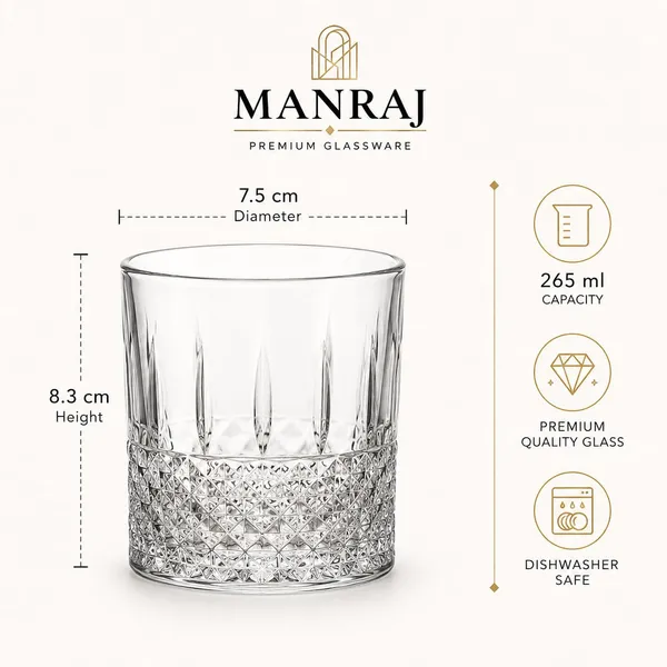 Manraj_Premium_Quality_Water/Juice_Glass_Set_Of_6_265Ml,_Titan_-_Drinking_Juice_Glasses_For_Cold_Drink,_Mojito,_Cocktail,_Everyday_Use