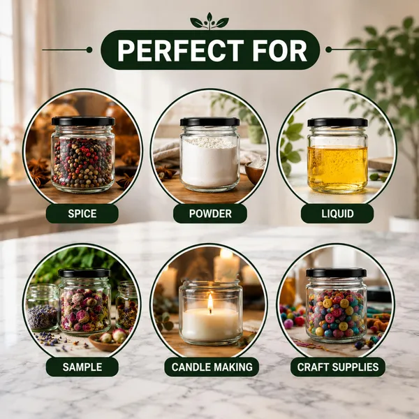 Manraj_Thick_Glass_Jars_With_Lids,_Clear_Round_Candle_Jars_With_Metal_Lids_-_Empty_Food_Storage_Containers,_Canning_Jar_For_Spice,_Powder,_Liquid,_Sample_(6)