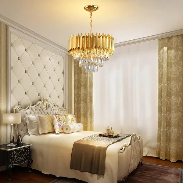 Manraj_Modern_Crystal_Chandelier,_400_Mm_Round,_3-Tier_Pure_Gold,_K9_Crystal_Ceiling_Light_Fixture_For_Living_Room_And_Hallway_(Pure_Gold,_400Mm)