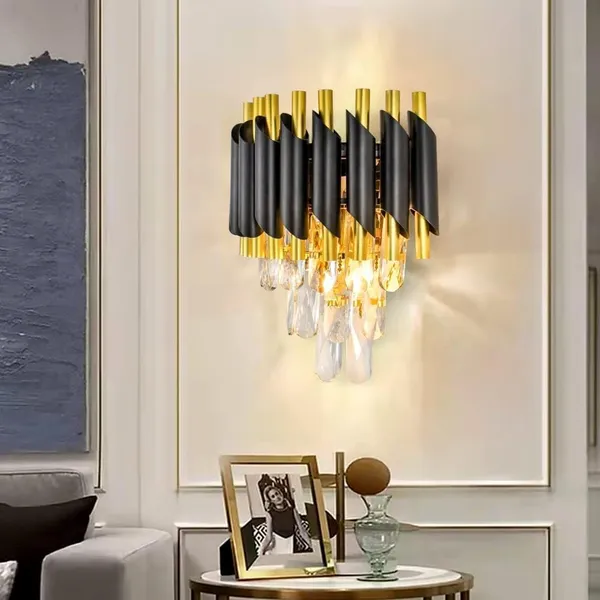 Modern_Crystal_Wall_Sconce_Lighting_Black_Wall_Light_Fixture_Bedside_Light_3_Tiers_Wall_Lamp_For_Bedroom_Bathroom_Dinning_Living_Room_Hallway_(Black_&_Gold,_4)