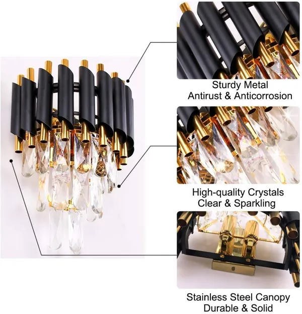 Modern_Crystal_Wall_Sconce_Lighting_Black_Wall_Light_Fixture_Bedside_Light_3_Tiers_Wall_Lamp_For_Bedroom_Bathroom_Dinning_Living_Room_Hallway_(Black_&_Gold,_4)