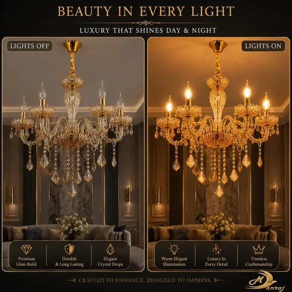 Manraj_6-Light_Crystal_Glass_Chandelier,_60_Cm_Width,_70_Cm_Adjustable_Height,_Modern_Italian_Design_Chandelier_(Luster,_6_Lights)