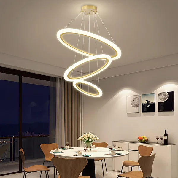 Modern_Led_Gold_Ring_Chandelier,_Acrylic_3-Ring_Design,_Flush_Mount_Chandelier_With_Adjustable_Hanging_Cord_Pendant_Light_Fixture,_For_Dining_Living_Room_Bedroom_(Gold)