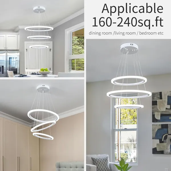 Modern_Led_Chandelier,_Acrylic_3-Ring_Design,_Ring_Flush_Mount_Chandelier_With_Adjustable_Hanging_Cord_Pendant_Light_Fixture,_For_Dining_Living_Room_Bedroom_(White)