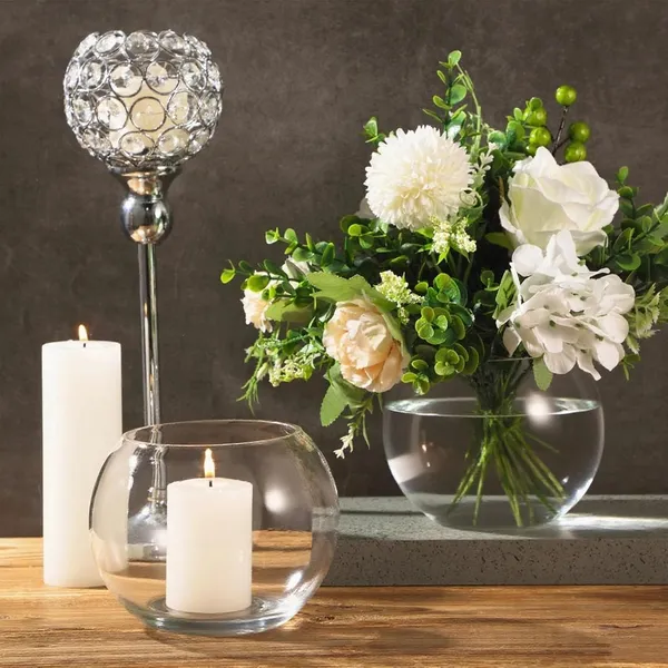 Manraj_Terrarium_Glass_Bubble_Bowl,_Rose_Bowl_-_Glass_Round_Vase,_Events,_Decorating,_Home_Decor,_Or_Office_Decor_(Pack_Of_2)