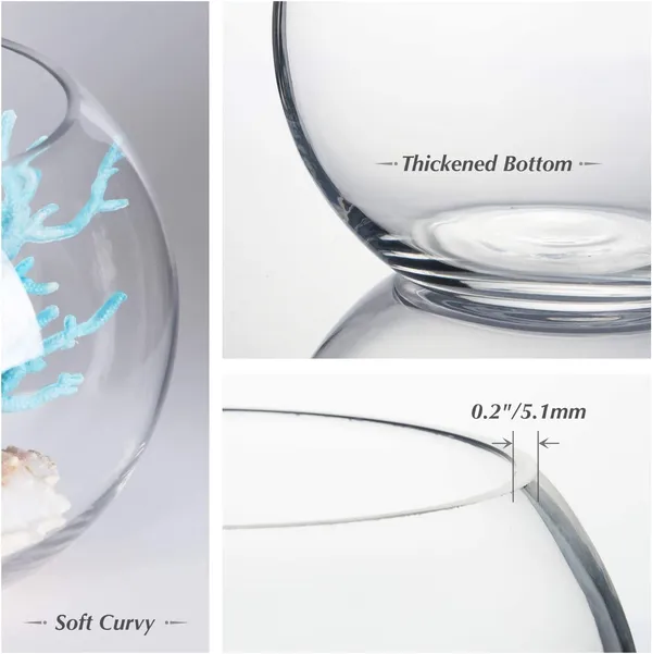Manraj_Terrarium_Glass_Bubble_Bowl,_Rose_Bowl_-_Glass_Round_Vase,_Events,_Decorating,_Home_Decor,_Or_Office_Decor_(Pack_Of_2)