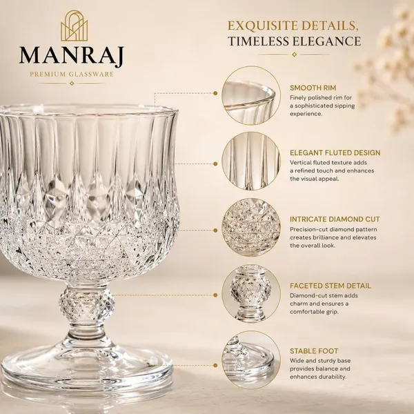 Manraj_Premium_Quality_Wine_Glass_Set_Of_6_210Ml,_Marina_-_Vintage_Wedding_Premium_Glass_Party_Barware_Ideal_For_Cocktail,_Juice
