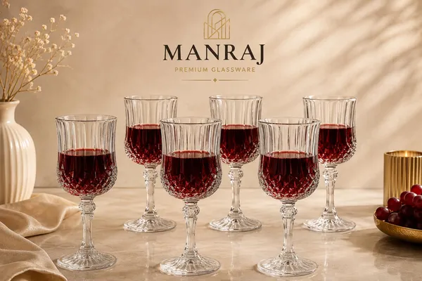 Manraj_Premium_Quality_Wine_Glass_Set_Of_6_180Ml,_Crystal_-_Vintage_Wedding_Premium_Glass_Party_Barware_Ideal_For_Cocktail,_Juice