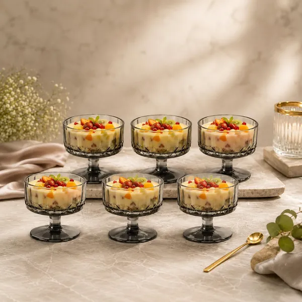 Manraj_Round_Shape_Set_Of_6_For_Ice_Cream_Cup_(180Ml_Each)_-_Dessert_Bowls_For_Sweets_&_Pudding_Suitable_For_Serving_Bowl,_Ice_Cream_Bowl,_Dessert_Bowl_(Black)