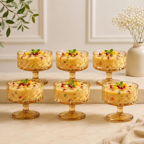 Manraj_Round_Shape_Set_Of_6_For_Ice_Cream_Cup_(180Ml_Each)_-_Dessert_Bowls_For_Sweets_&_Pudding_Suitable_For_Ice_Cream_Bowl,_Dessert_Bowl,_Serving_Bowl(Gold)