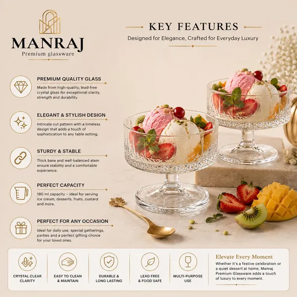 Manraj_Round_Shape_Set_Of_6_For_Ice_Cream_Cup_(180Ml_Each)_-_Dessert_Bowls_For_Sweets_&_Pudding_Suitable_For_Ice_Serving_Bowl,_Cream_Bowl,_Dessert_Bowl_(Clear)