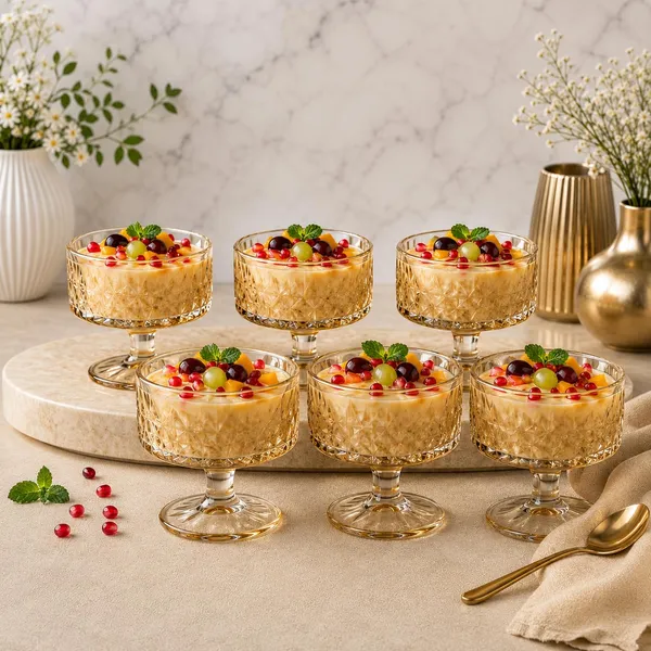 Manraj_Round_Shape_Set_Of_6_For_Ice_Cream_Cup_(180Ml_Each)_-_Dessert_Bowls_For_Sweets_&_Pudding_Suitable_For_Ice_Cream_Bowl,_Serving_Bowl,_Dessert_Bowl_(Gold)