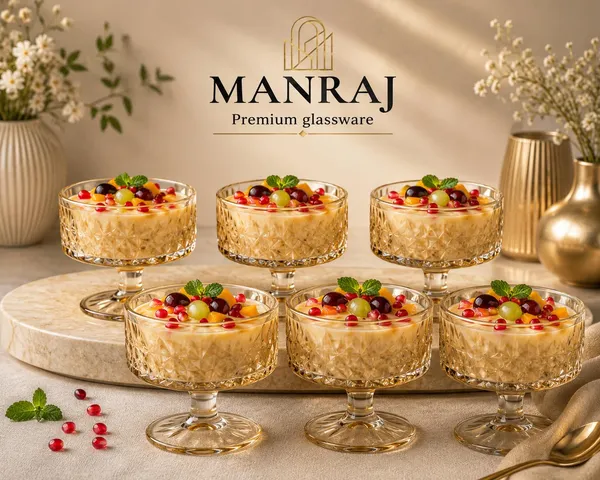 Manraj_Round_Shape_Set_Of_6_For_Ice_Cream_Cup_(180Ml_Each)_-_Dessert_Bowls_For_Sweets_&_Pudding_Suitable_For_Ice_Cream_Bowl,_Serving_Bowl,_Dessert_Bowl_(Gold)