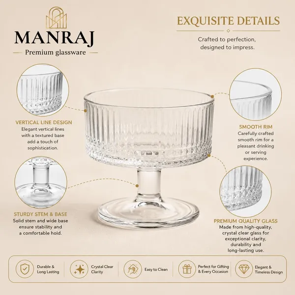 Manraj_Round_Shape_Set_Of_6_For_Ice_Cream_Cup_180Ml_Each_-_Dessert_Bowls_For_Sweets_And_Pudding_Suitable_For_Ice_Cream_Bowl,_Serving_Bowl,_Dessert_Bowl_(Clear)