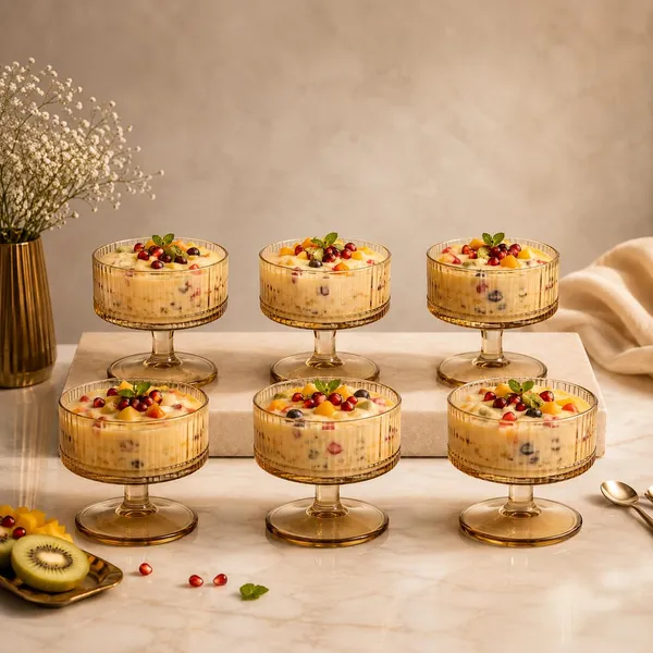 Manraj_Round_Shape_Set_Of_6_For_Ice_Cream_Cup_(180Ml_Each)_-_Dessert_Bowls_For_Sweets,_Pudding_Suitable_For_Ice_Cream_Bowl,_Serving_Bowl,_Dessert_Bowl_(Gold)