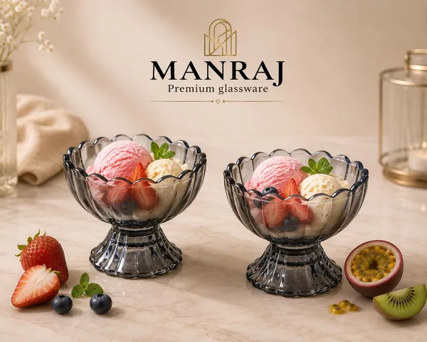 Manraj_Flower_Shape_Set_Of_6_For_Ice_Cream_Cup_(140Ml_Each)_-_Dessert_Bowls_For_Sweets_&_Pudding_Suitable_For_Ice_Cream_Bowl,_Serving_Bowl,_Dessert_Bowl_(Black)