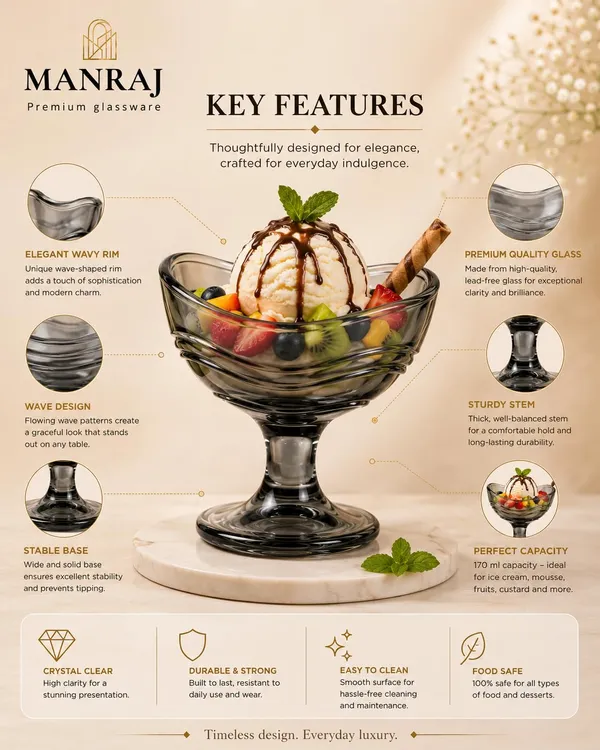Manraj_Wave_Design_Set_Of_6_For_Ice_Cream_Cup_(170Ml_Each)_-_Dessert_Bowls_For_Sweets_&_Pudding_Suitable_For_Ice_Cream_Bowl,_Serving_Bowl,_Dessert_Bowl_(Black)