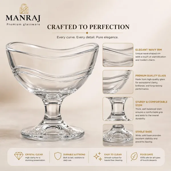 Manraj_Wave_Design_Set_Of_6_For_Ice_Cream_Cup_(170Ml_Each)_-_Dessert_Bowls_For_Sweets_&_Pudding_Suitable_For_Ice_Cream_Bowl,_Serving_Bowl,_Dessert_Bowl_(Clear)