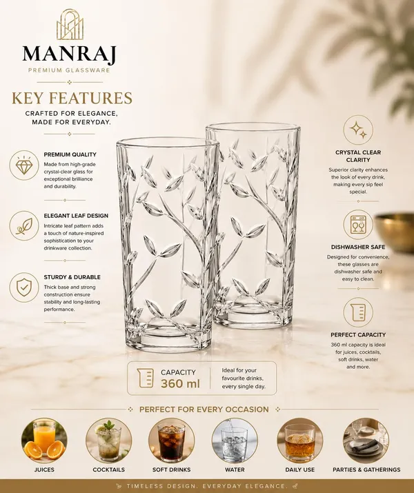 Manraj_Premium_Quality_Water/Juice_Glass_Set_Of_6_360Ml,_Lumi_-_Drinking_Glasses_For_Iced_Tea,_Cold_Drink,_Mojito,_Everyday_Use