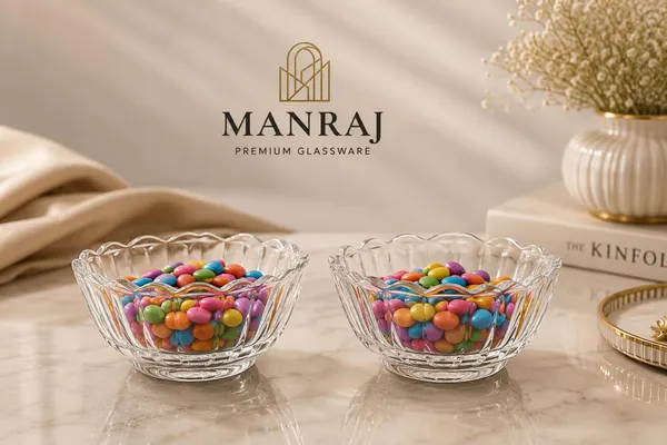Manraj_Flower_Shape_Set_Of_6_For_Dessert,_Dips,_Nuts_&_Snacks_Bowls_(170Ml_Each)_For_Mixing,_Storing_Suitable_For_Serving_Desserts,_Dry_Fruits,_Fruits,_Lentils_And_Snacks_(Clear)