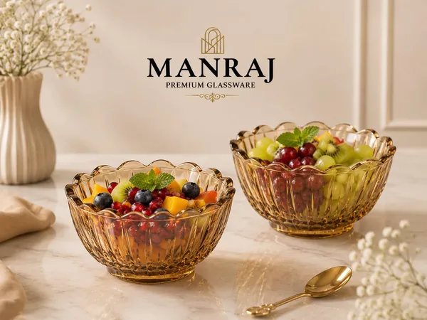 Manraj_Flower_Shape_Set_Of_6_For_Dessert,_Nuts,_Dips_&_Snacks_Bowls_(170Ml_Each)_For_Mixing,_Storing_Suitable_For_Serving_Desserts,_Fruits,_Dry_Fruits,_Lentils_And_Snacks_(Gold)
