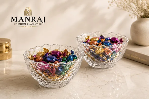 Manraj_Flower_Shape_Set_Of_6_For_Dessert,_Dips,_Nuts,_Snacks_Bowls_(170Ml_Each)_For_Mixing,_Storing_Suitable_For_Serving_Desserts,_Fruits,_Dry_Fruits,_Lentils_And_Snacks_(Clear)