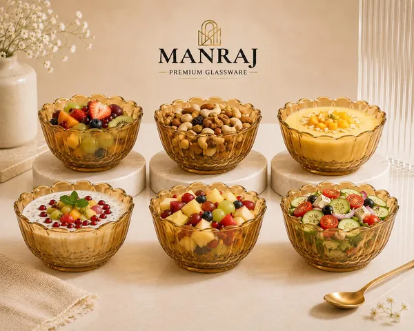 Manraj_Flower_Shape_Set_Of_6_For_Dessert,_Dips,_Nuts_&_Snacks_Bowls_(170Ml_Each)_For_Mixing,_Storing_Suitable_For_Serving_Desserts,_Fruits,_Dry_Fruits,_Lentils_&_Snacks_(Gold)