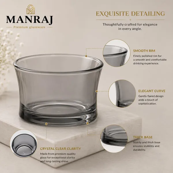 Manraj_Round_Shape_Set_Of_6_For_Dessert,_Dips,_Nuts_&_Snacks_Bowls_(120Ml_Each)_For_Mixing,_Storing_Suitable_For_Serving_Desserts,_Fruits,_Dry_Fruits,_Lentils_And_Snacks_(Black)