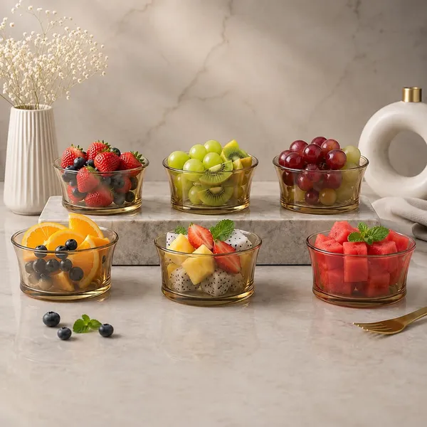 Manraj_Round_Shape_Set_Of_6_For_Dessert,_Dips,_Nuts_&_Snacks_Bowls_(120Ml_Each)_For_Mixing,_Storing_Suitable_For_Serving_Desserts,_Fruits,_Dry_Fruits,_Lentils_And_Snacks_(Gold)