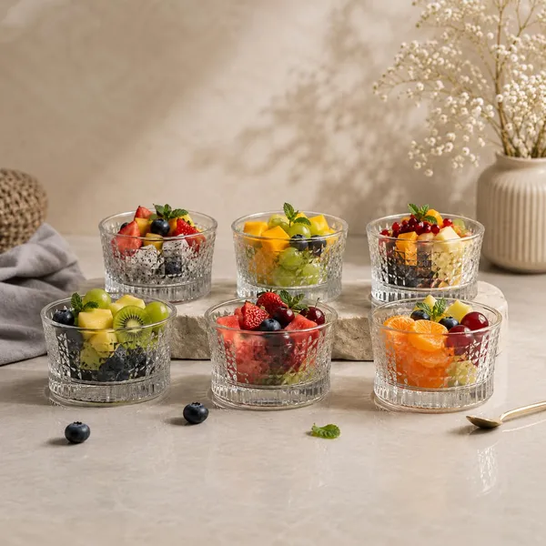 Manraj_Round_Shape_Set_Of_6_For_Dessert,_Dips,_Nuts_&_Snacks_Bowls_(120Ml_Each)_For_Mixing,_Storing_Suitable_For_Serving_Desserts,_Fruits,_Dry_Fruits,_Lentils,_Snacks_(Clear)