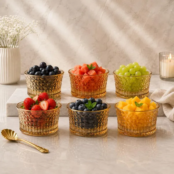 Manraj_Round_Shape_Set_Of_6_For_Dessert,_Dips,_Nuts_&_Snacks_Bowls_(120Ml_Each)_For_Mixing,_Storing_Suitable_For_Serving_Desserts,_Fruits,_Dry_Fruits,_Lentils,_Snacks_(Gold)