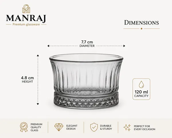 Manraj_Round_Shape_Set_Of_6_For_Dessert,_Dips,_Nuts_&_Snacks_Bowls_(120Ml_Each)_For_Mixing,_Storing_Suitable_For_Serving_Desserts,_Fruits,_Dry_Fruits,_Lentils_&_Snacks_(Black)