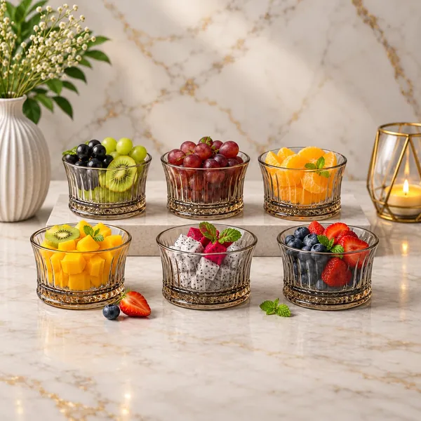 Manraj_Round_Shape_Set_Of_6_For_Dessert,_Dips,_Nuts_&_Snacks_Bowls_(120Ml_Each)_For_Mixing,_Storing_Suitable_For_Serving_Desserts,_Fruits,_Dry_Fruits,_Lentils_&_Snacks_(Gold)